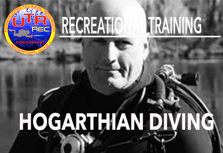 Hogarthian Scuba Diver